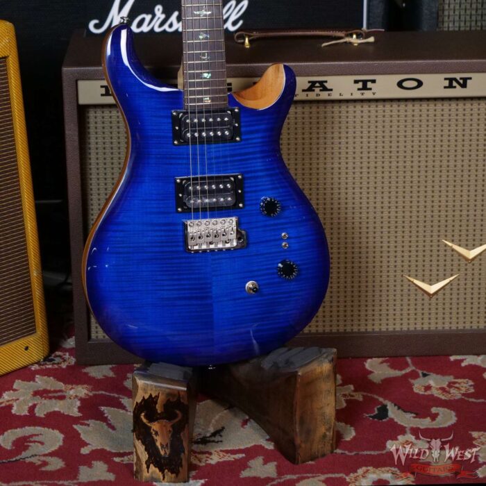 Paul Reed Smith PRS 35th Anniversary SE Custom 24 Faded Blue Burst C20444 - Image 6