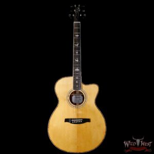 Paul Reed Smith PRS SE A40E Ebony Fretboard Ovangkol Side & Back Electric Acoustic Guitar Natural - Image 3