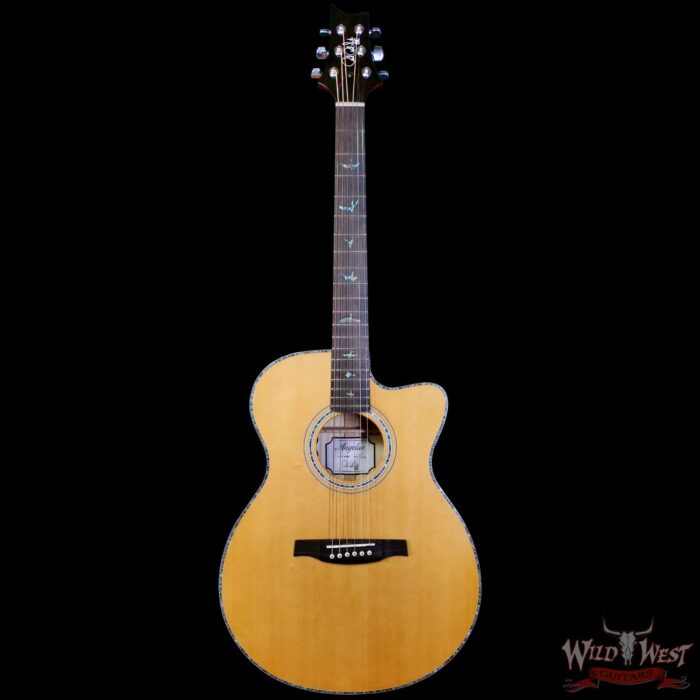 Paul Reed Smith PRS SE Electric Acoustic A50E Maple Side & Back Electric Acoustic Guitar Black Gold Burst 4.30 LBS - Image 3