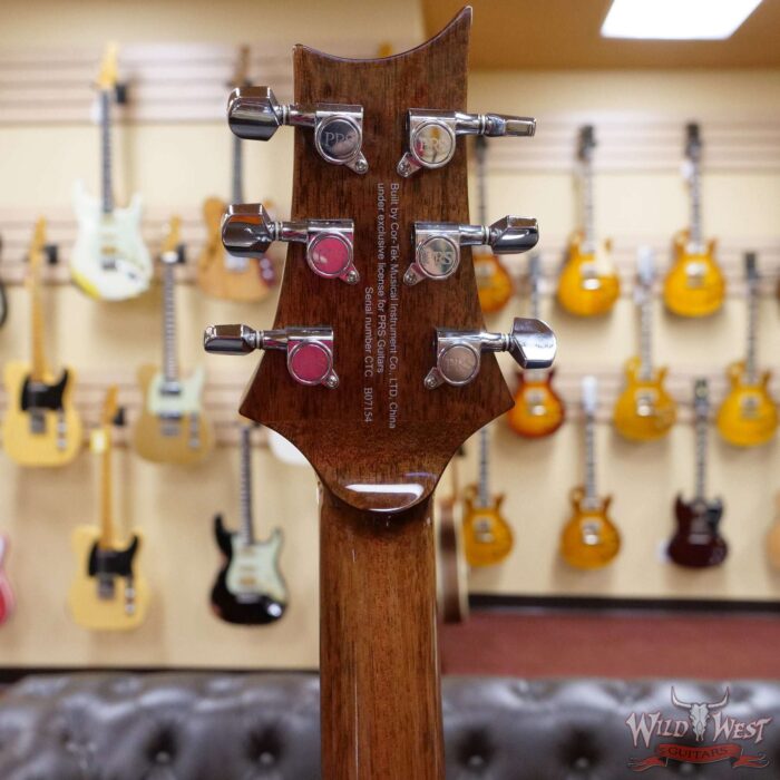 Paul Reed Smith PRS SE A55E Cutaway Eletric-Acoustic Guitar Quilted Maple Back & Side Black Gold Burst - Image 8