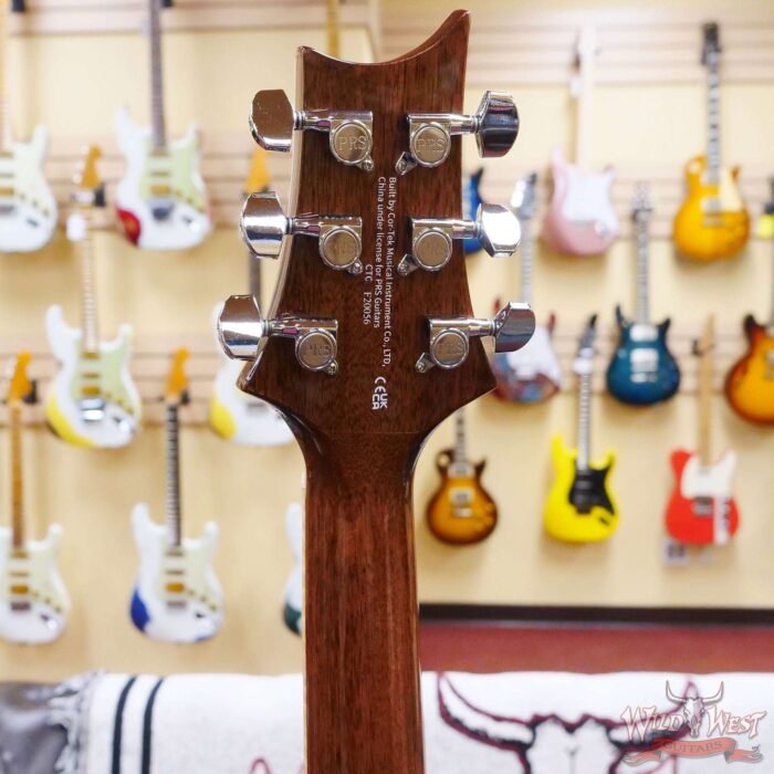 Paul Reed Smith PRS SE A60E Cutaway Electric-Acoustic Guitar Sitka Spruce Top Ziricote Back & Side Ebony Fingerboard - Image 8
