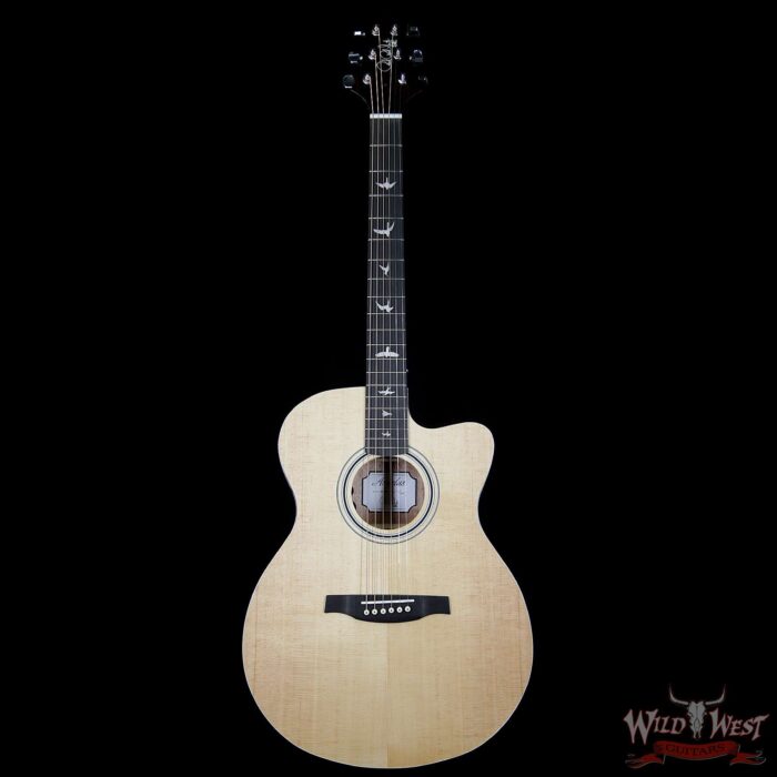 Paul Reed Smith PRS SE All-New 2018 Electric Acoustic AX20E Ebony Fretboard Natural - Image 3