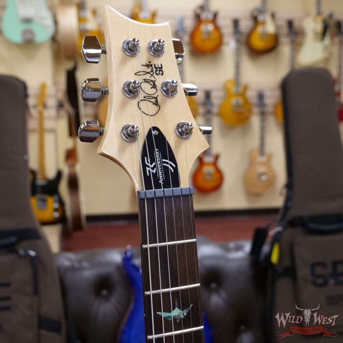 Paul Reed Smith PRS 35th Anniversary SE Custom 24 Faded Blue Burst C24185 - Image 5