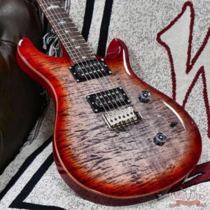 Paul Reed Smith PRS SE Custom 24 Charcoal Cherry Burst 7.40 LBS - Image 6