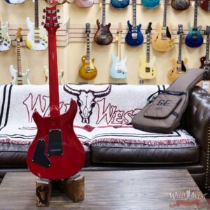 Paul Reed Smith PRS SE Custom 24 Charcoal Cherry Burst 7.40 LBS - Image 7