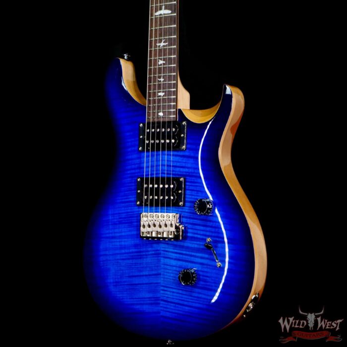 2021 Paul Reed Smith PRS SE Custom 24 Faded Blue Burst - Image 2