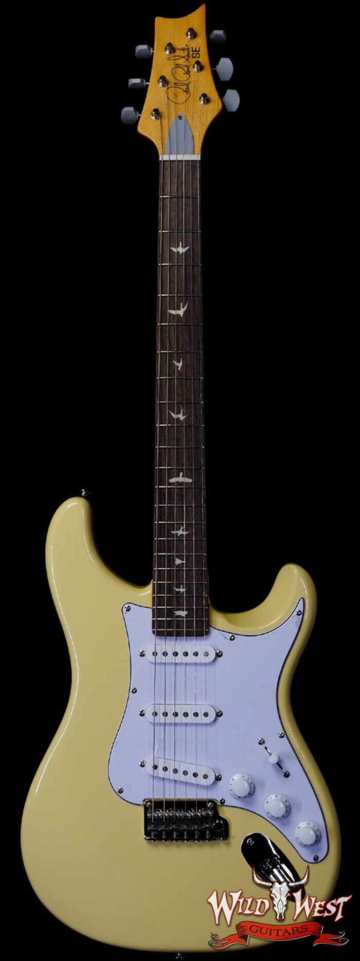 Paul Reed Smith PRS SE Silver Sky John Mayer Model Rosewood Fingerboard Moon White - Image 1