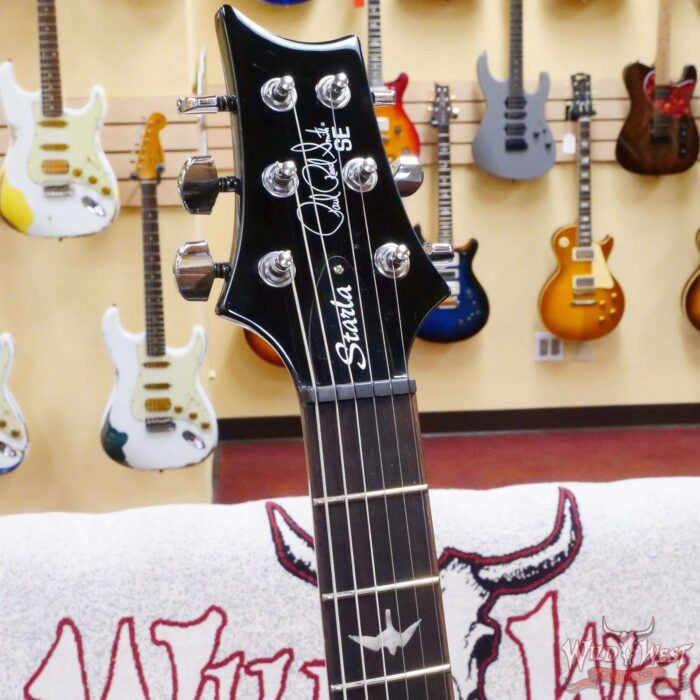 Paul Reed Smith PRS SE Series Starla Stoptail Black w/Tortoise Pickguard - Image 4