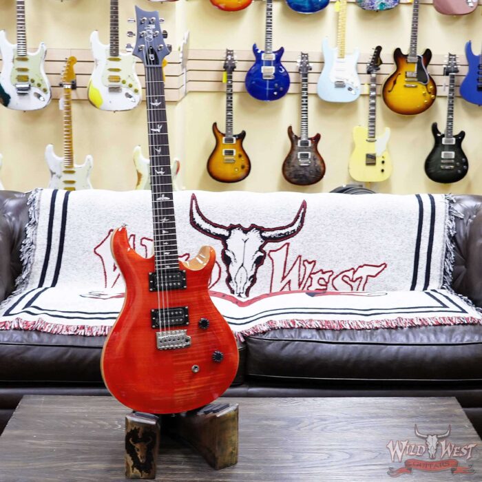 Paul Reed Smith PRS SE Series CE 24 Blood Orange F054045 7.65 LBS - Image 4