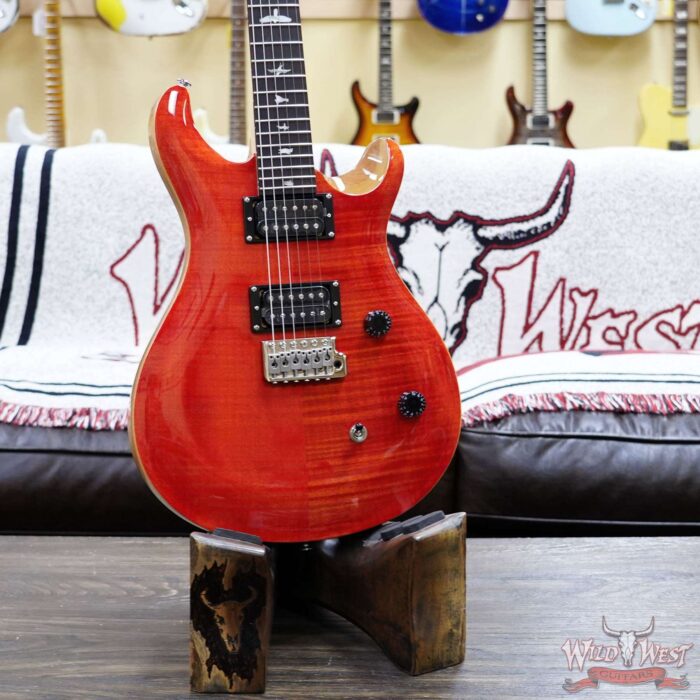 Paul Reed Smith PRS SE Series CE 24 Blood Orange F054045 7.65 LBS - Image 6