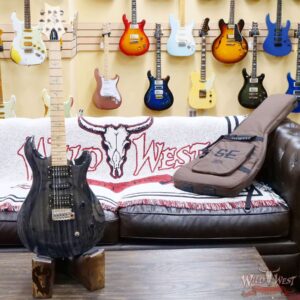Paul Reed Smith PRS SE Series Swamp Ash Special SAS Charcoal F059193 - Image 4