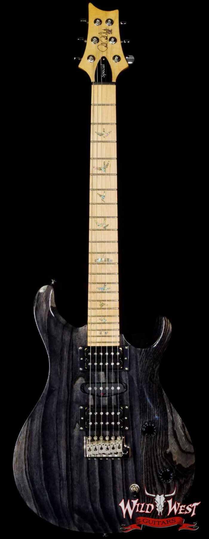 Paul Reed Smith PRS SE Series Swamp Ash Special SAS Charcoal F059193 - Image 1