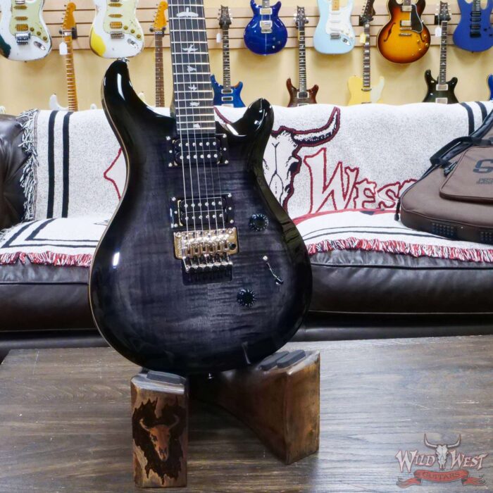 Paul Reed Smith PRS SE Series Custom 24 “Floyd” FR Charcoal 7.65 Pounds - Image 6
