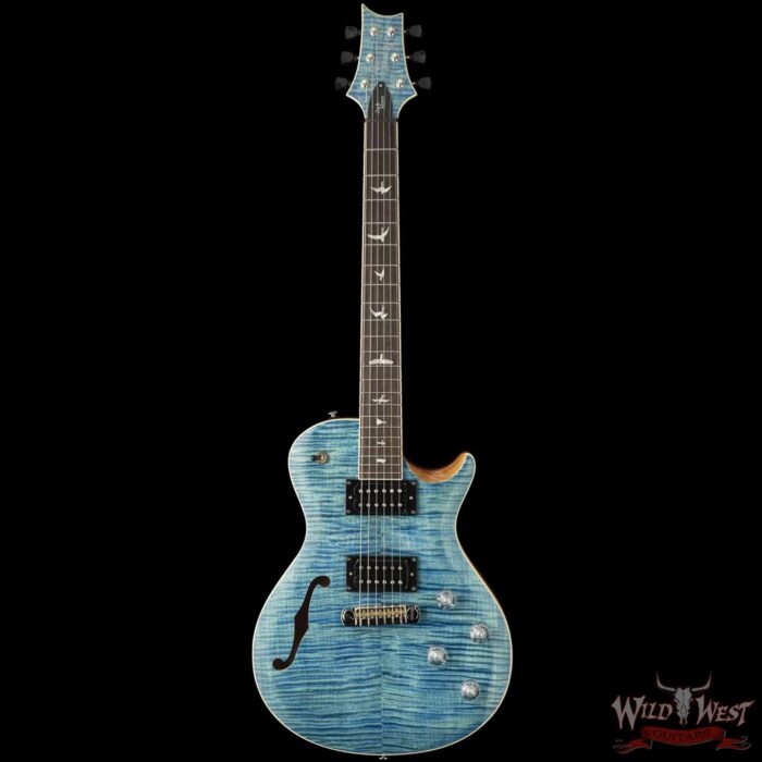 2024 Paul Reed Smith PRS SE Zach Myers Singlecut Semi-Hollow Myers Blue 7.15 lbs - Image 2