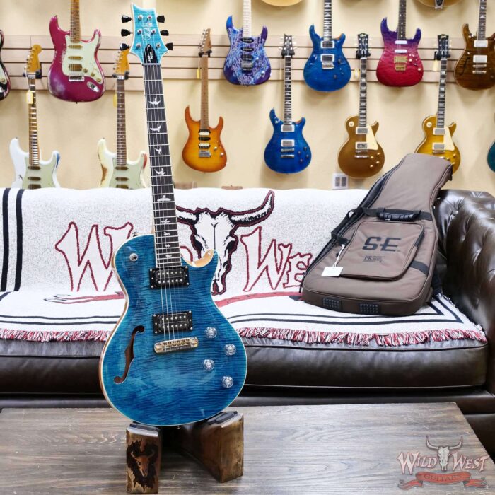 2024 Paul Reed Smith PRS SE Zach Myers Singlecut Semi-Hollow Myers Blue 7.15 lbs - Image 3