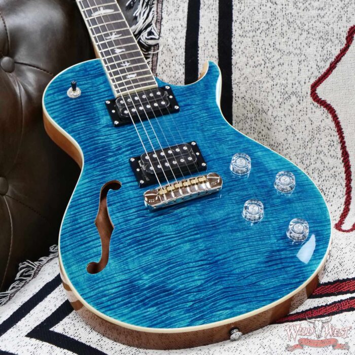 2024 Paul Reed Smith PRS SE Zach Myers Singlecut Semi-Hollow Myers Blue 7.15 lbs - Image 5