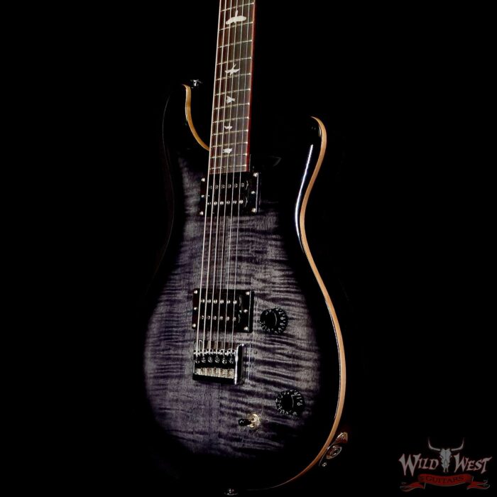 Paul Reed Smith PRS SE Series 277 Baritone Electric Guitar Charcoal Burst 7.85 LBS - Image 2
