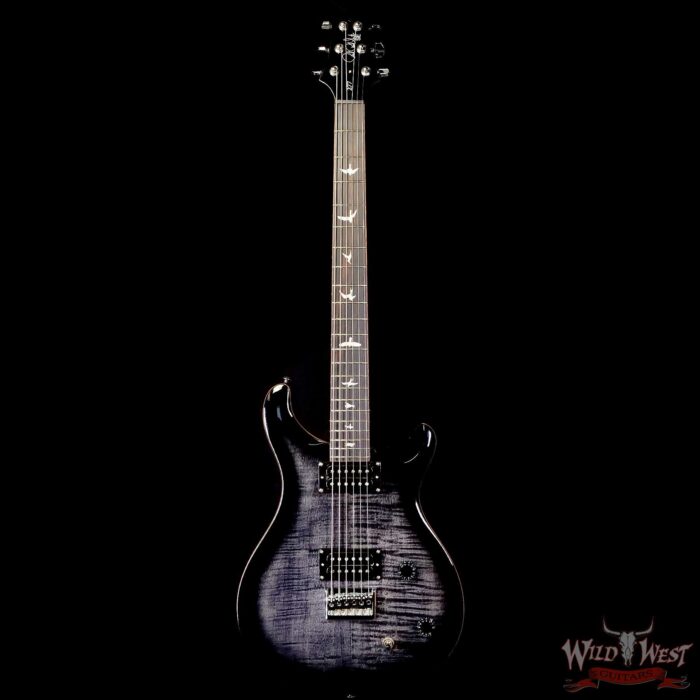 Paul Reed Smith PRS SE Series 277 Baritone Electric Guitar Charcoal Burst 7.85 LBS - Image 3