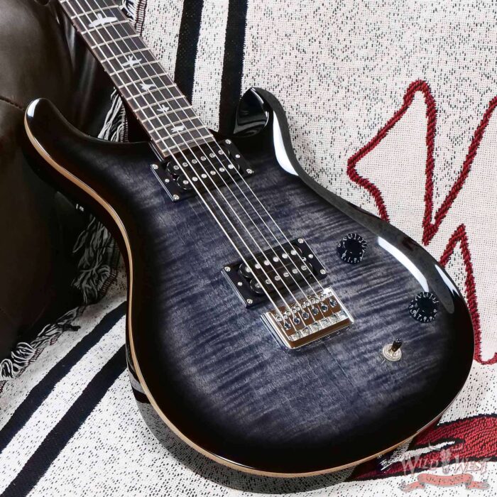 Paul Reed Smith PRS SE Series 277 Baritone Electric Guitar Charcoal Burst 7.85 LBS - Image 6