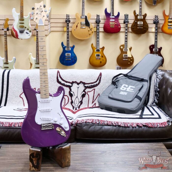 Paul Reed Smith PRS SE Silver Sky John Mayer Model Maple Fingerboard Summit Purple 7.25 LBS - Image 4