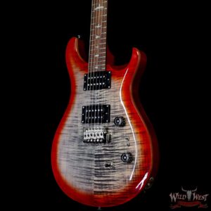 Paul Reed Smith PRS SE Custom 24-08 Charcoal Cherry Burst 7.80 LBS - Image 2