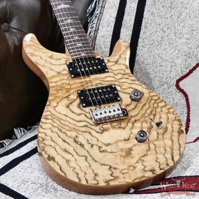 Paul Reed Smith PRS SE Series Custom 24 Burled Ash Burl Limited Edition Natural 7.65 LBS - Image 6