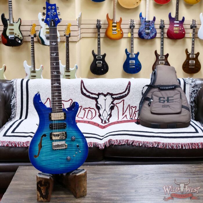 2025 Paul Reed Smith PRS SE Series SE Special Semi-Hollow Lake Blue 7.35 lbs - Image 3