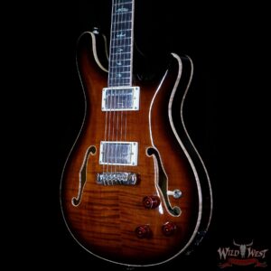 Paul Reed Smith PRS SE Hollowbody II Piezo Black Gold Burst - Image 2