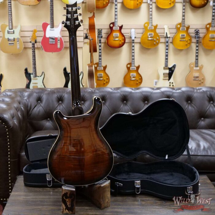 Paul Reed Smith PRS SE Hollowbody II Piezo Black Gold Burst - Image 7