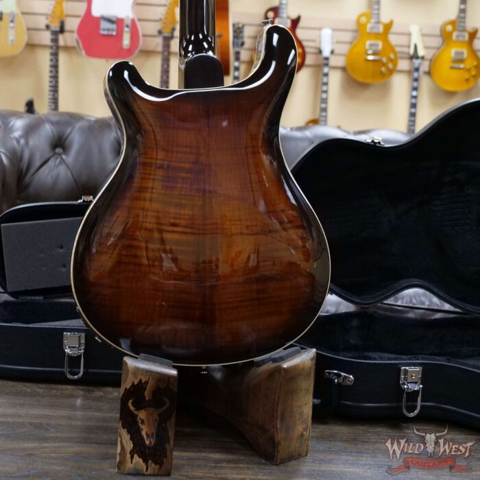 Paul Reed Smith PRS SE Hollowbody II Piezo Black Gold Burst - Image 9