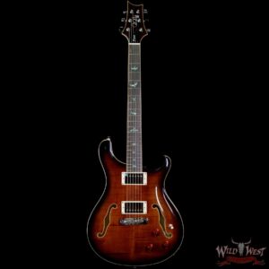 Paul Reed Smith PRS SE Hollowbody II Piezo Black Gold Burst - Image 3