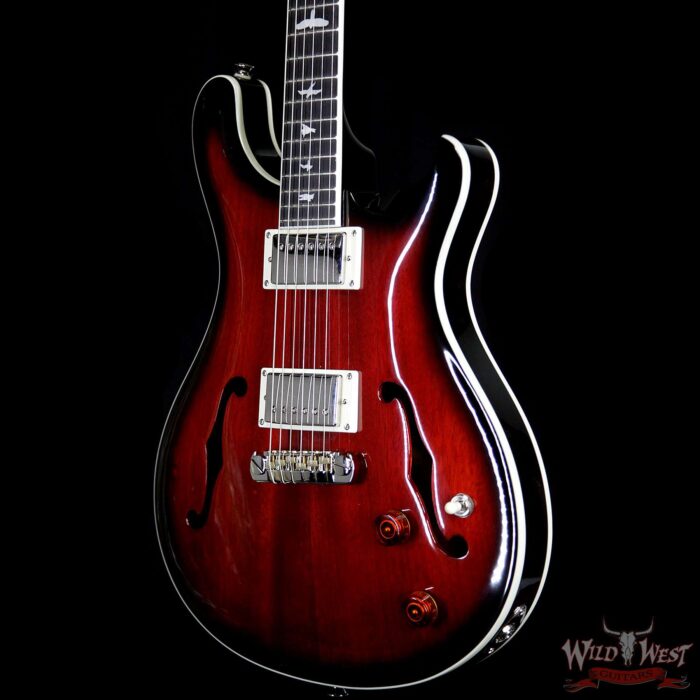 Paul Reed Smith PRS SE Hollowbody Standard Fire Red Burst - Image 2
