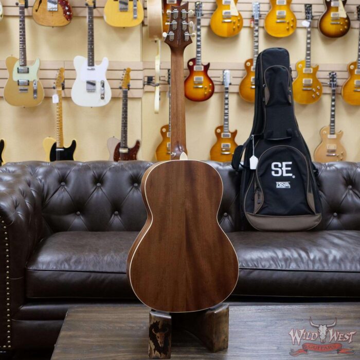 Paul Reed Smith PRS SE P20 Parlor Sized Acoustic Guitar Vintage Mahogany - Image 8