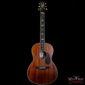 Paul Reed Smith PRS SE P20E Parlor-Sized Electric-Acoustic Guitar Vintage Mahogany - Image 3