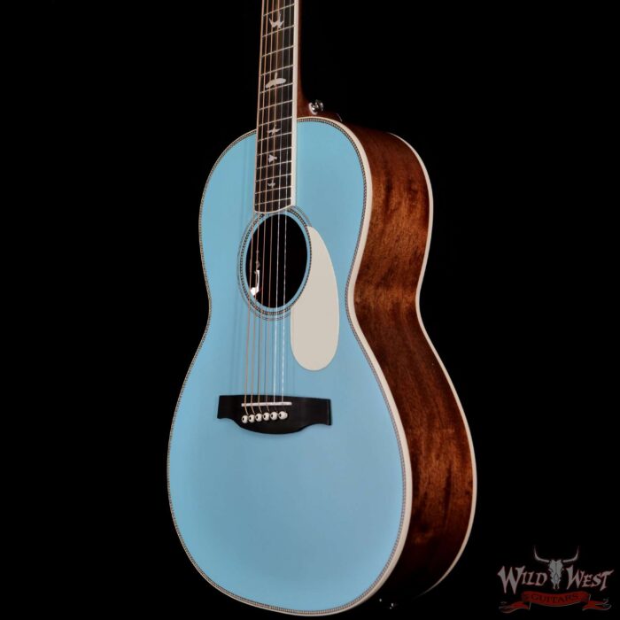 Paul Reed Smith PRS SE P20E Eletric-Acoustic Guitar Mahogany Ebony Fingerboard Powder Blue - Image 2