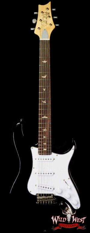 2025 Paul Reed Smith PRS John Mayer SE Silver Sky Rosewood Fingerboard Piano Black 7.70 lbs