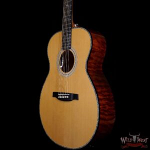 Paul Reed Smith PRS SE T55E Electric-Acoustic Guitar Quilted Maple Back and Side Black Gold Burst - Image 2