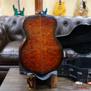 Paul Reed Smith PRS SE T55E Electric-Acoustic Guitar Quilted Maple Back and Side Black Gold Burst - Image 10