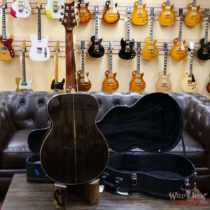 Paul Reed Smith PRS SE T60E Electric-Acoustic Solid Sitka Spruce with Ziricote Natural - Image 9