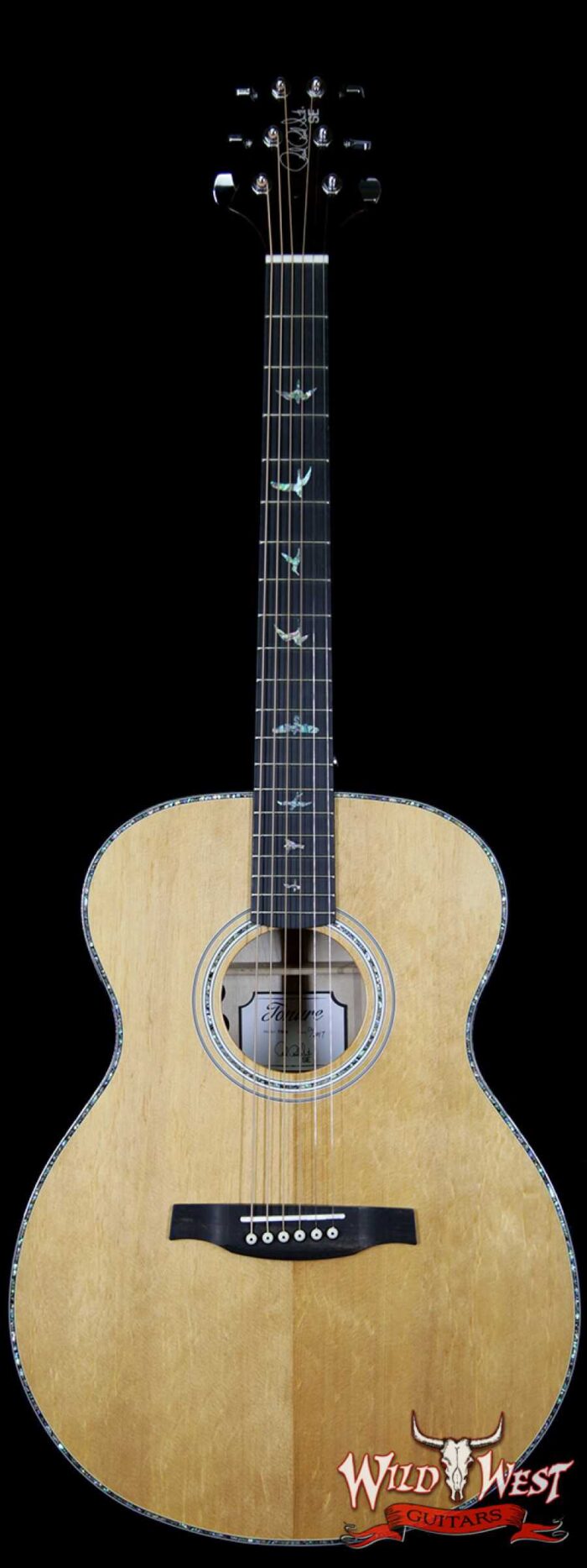 Paul Reed Smith PRS SE All-New 2018 Electric Acoustic T50E Ebony Fretboard Flame Maple Side & Back - Image 1