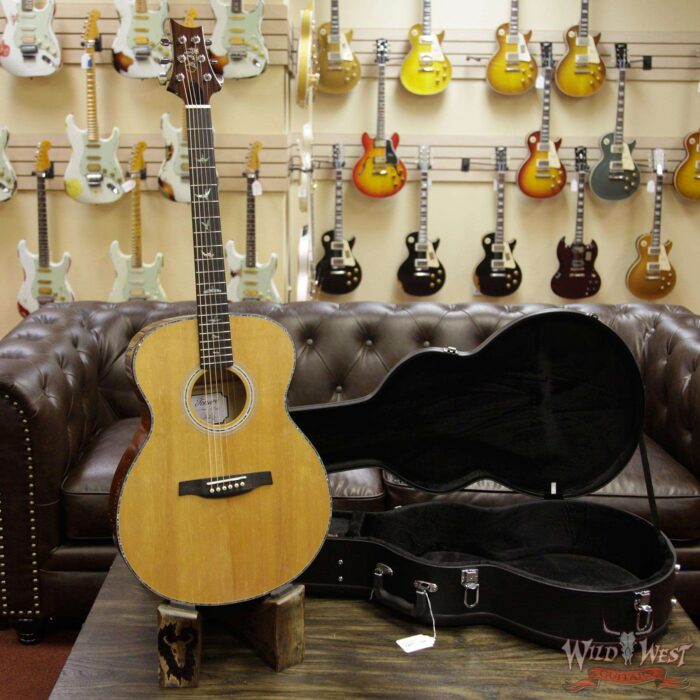 Paul Reed Smith PRS SE All-New 2018 Electric Acoustic T50E Ebony Fretboard Flame Maple Side & Back - Image 4