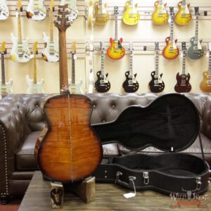 Paul Reed Smith PRS SE All-New 2018 Electric Acoustic T50E Ebony Fretboard Flame Maple Side & Back - Image 7