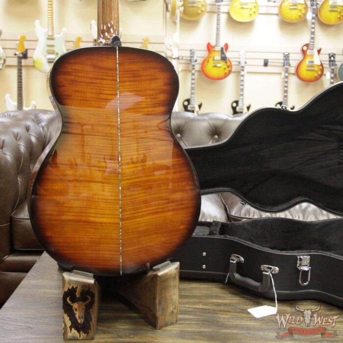 Paul Reed Smith PRS SE All-New 2018 Electric Acoustic T50E Ebony Fretboard Flame Maple Side & Back - Image 9