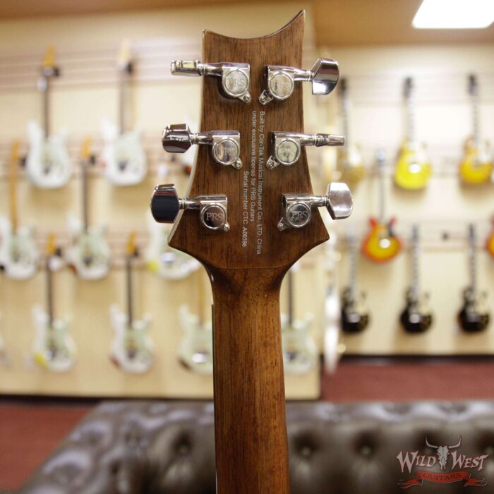 Paul Reed Smith PRS SE All-New 2018 Electric Acoustic T50E Ebony Fretboard Flame Maple Side & Back - Image 8