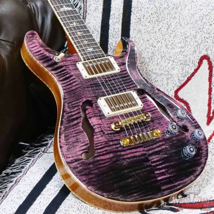 Paul Reed Smith PRS Core Series McCarty 594 Hollowbody II HB2-594 Purple Iris 5.80 LBS - Image 8