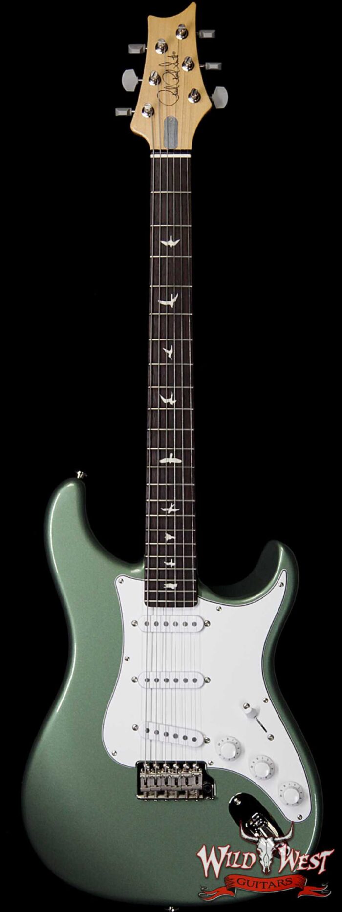 Paul Reed Smith PRS John Mayer Signature Model Silver Sky Rosewood Fingerboard Orion Green - Image 1