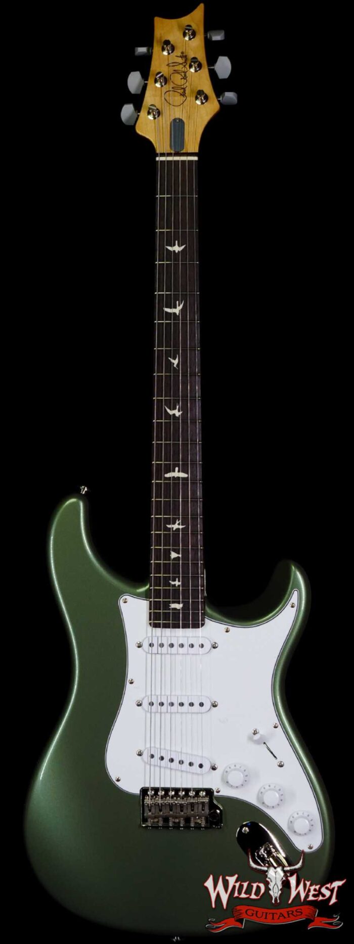 Paul Reed Smith PRS John Mayer Signature Model Silver Sky Rosewood Fingerboard Orion Green - Image 1