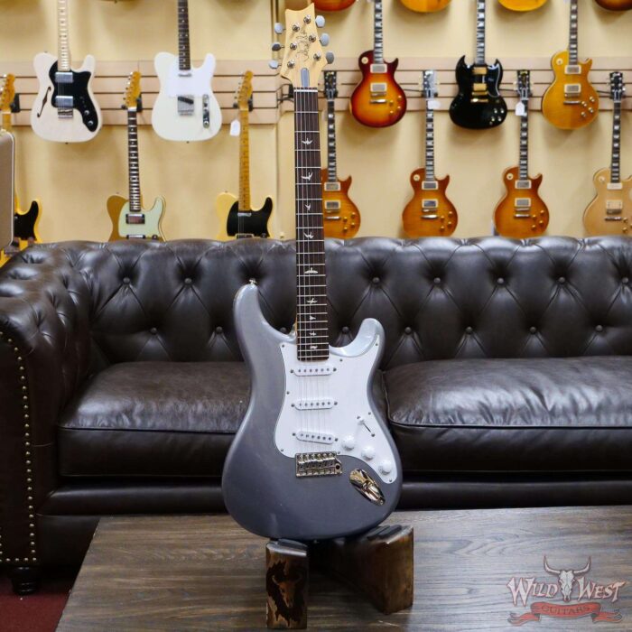 PRS John Mayer Signature Model Silver Sky Maple Neck Rosewood Fingerboard Tungsten (Silver) - Image 4