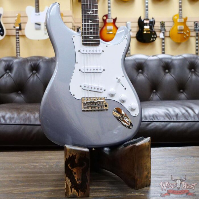 PRS John Mayer Signature Model Silver Sky Maple Neck Rosewood Fingerboard Tungsten (Silver) - Image 6