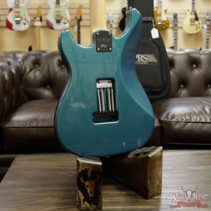 Paul Reed Smith PRS John Mayer Signature Model Silver Sky Rosewood Fingerboard Dodgem Blue - Image 9